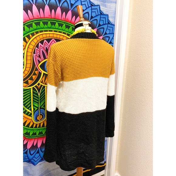 🌈 Beautiful color block knit cardigan - Picture 6 of 10